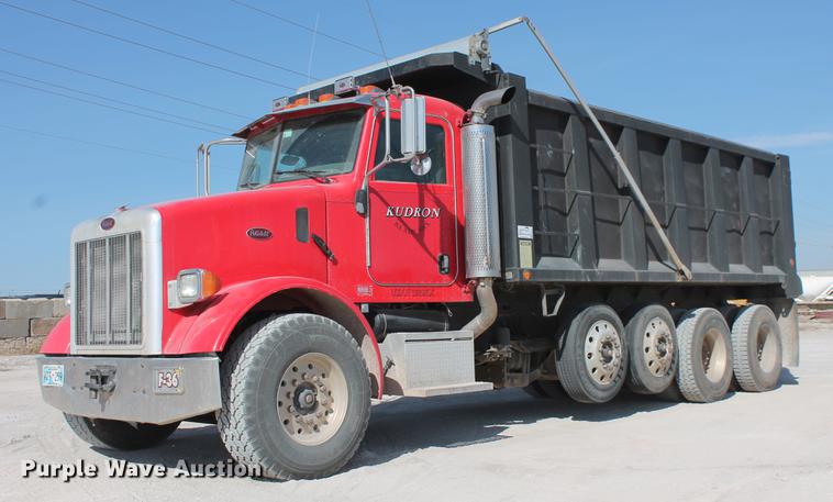 image for item DB5117 2006 Peterbilt 357 dump truck