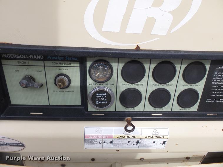 image for item DB7210 Ingersoll Rand 100 air compressor