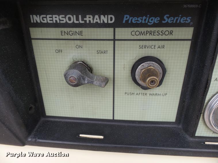 image for item DB7210 Ingersoll Rand 100 air compressor