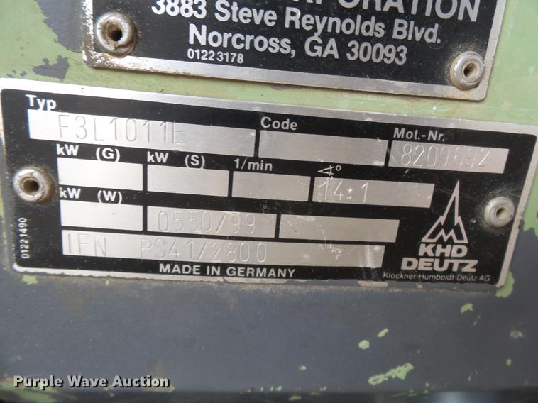 image for item DB7210 Ingersoll Rand 100 air compressor