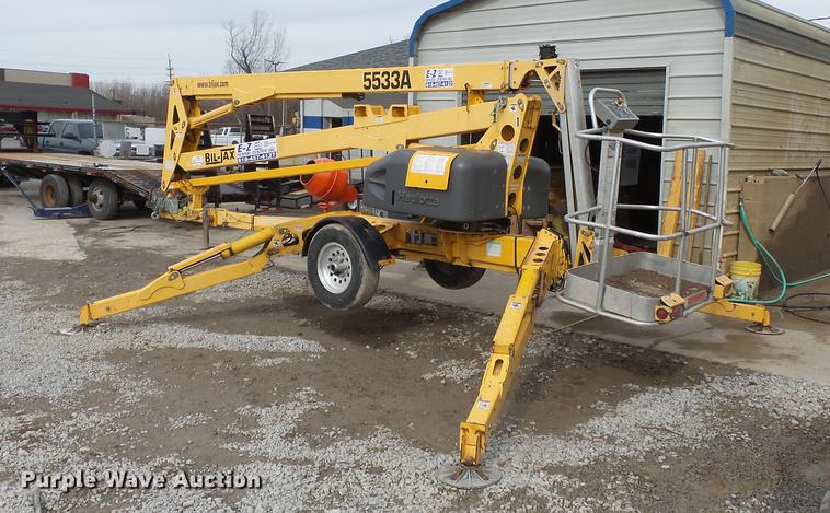 image for item DB7211 2007 Bil-jax 5533A boom lift