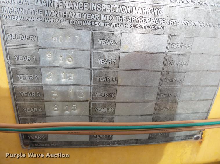 image for item DB7211 2007 Bil-jax 5533A boom lift