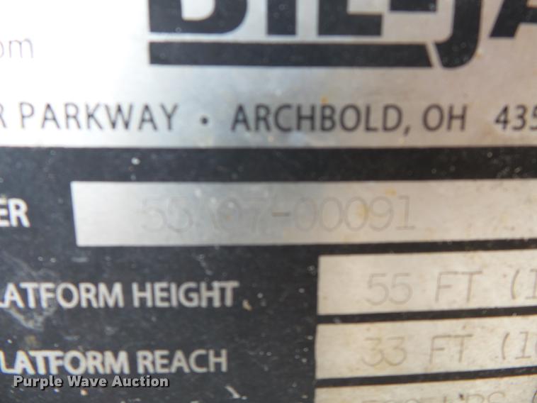 image for item DB7211 2007 Bil-jax 5533A boom lift