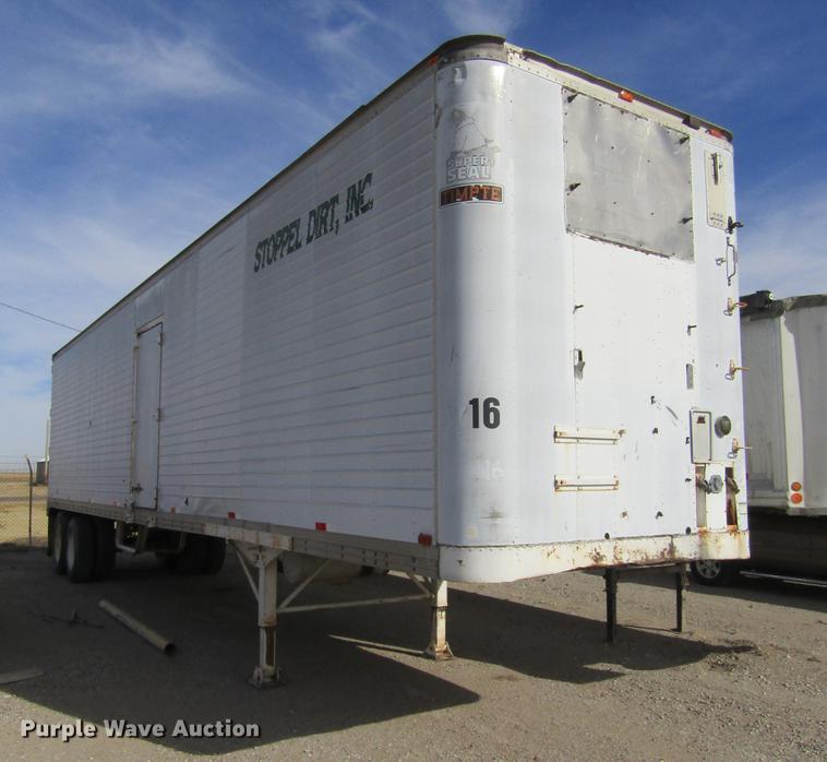 image for item DC8294 1978 Timpte dry van trailer