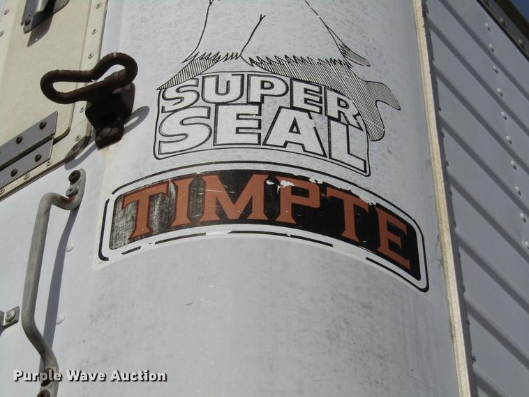 image for item DC8294 1978 Timpte dry van trailer