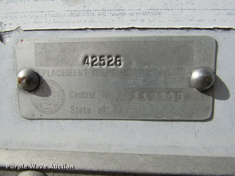 image for item DC8294 1978 Timpte dry van trailer