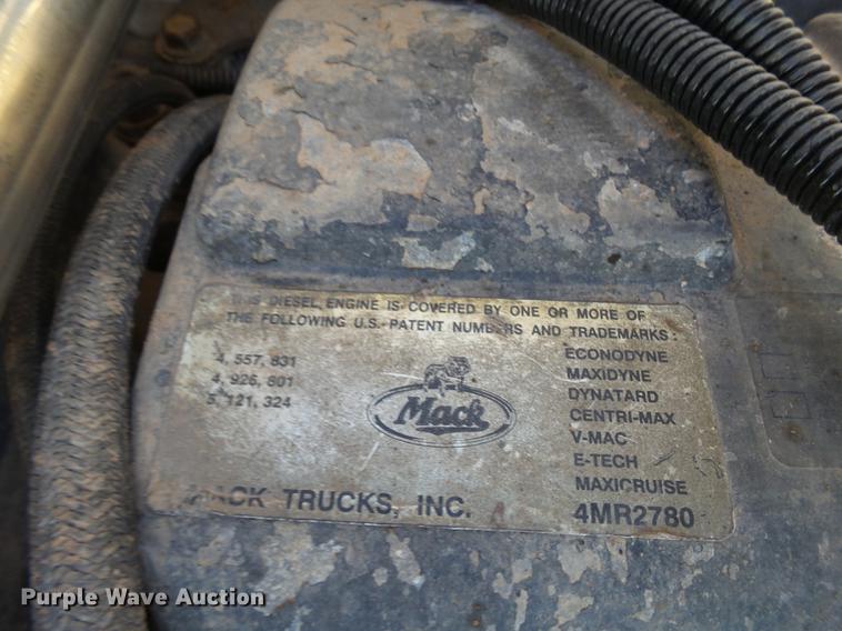 image for item DD1241 2005 Mack CXN dump truck