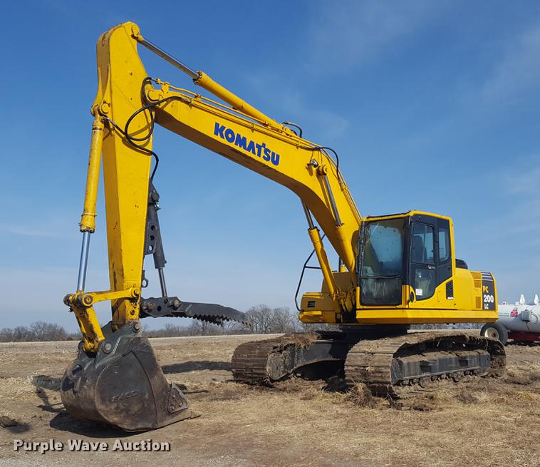 image for item DD5441 2007 Komatsu PC200LC-8 excavator