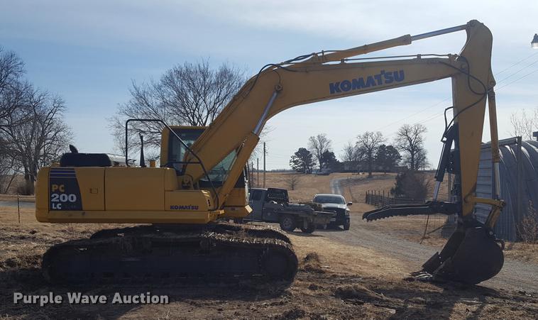 image for item DD5441 2007 Komatsu PC200LC-8 excavator