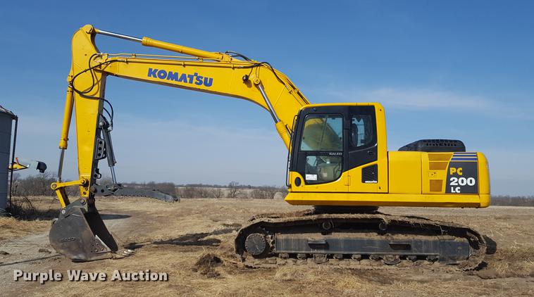 image for item DD5441 2007 Komatsu PC200LC-8 excavator