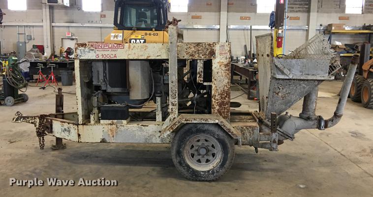 image for item DD9022 Olin 5100CA grout/concrete pump