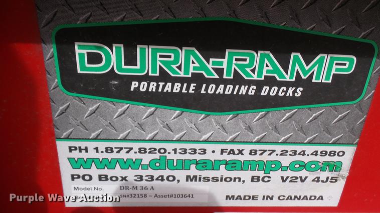 image for item DD9025 Dura-Ramp DR-M36B loading dock
