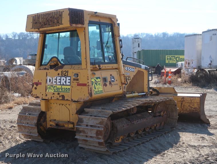 image for item DF3516 2003 John Deere 450H dozer