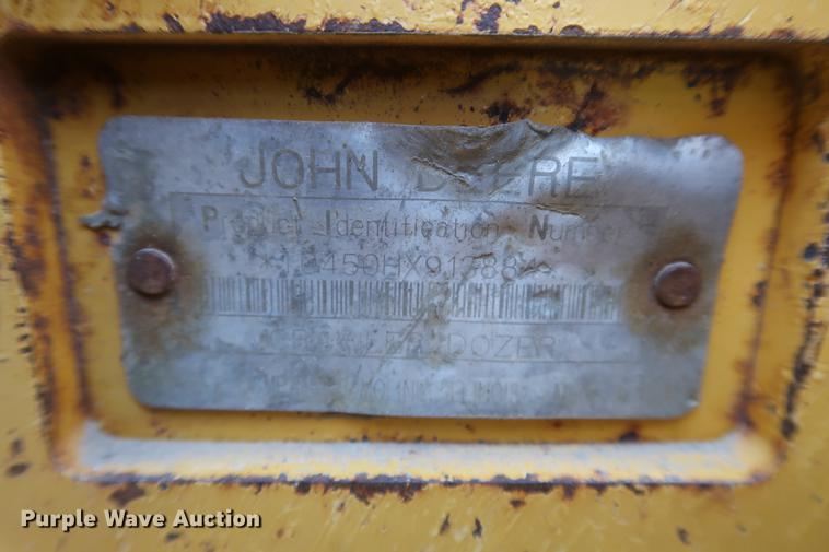 image for item DF3516 2003 John Deere 450H dozer