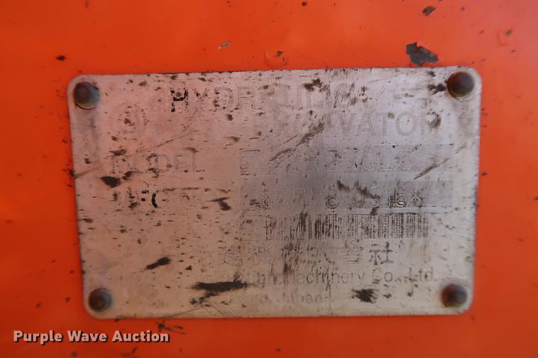 image for item DF3517 2006 Hitachi ZX270 LC excavator