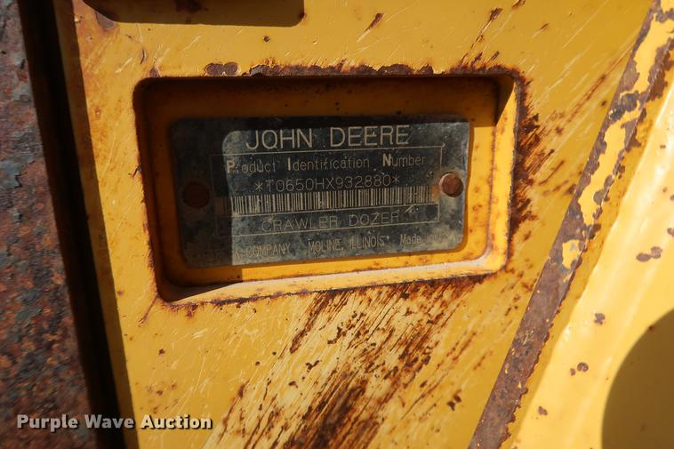 image for item DF3518 2004 John Deere 650H dozer