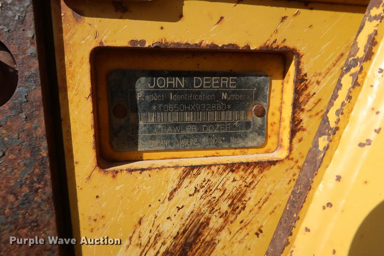 image for item DF3518 2004 John Deere 650H dozer