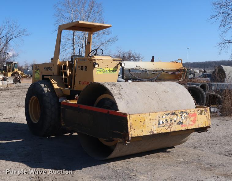 image for item DF3521 1996 Hypac C850B single drum vibratory roller