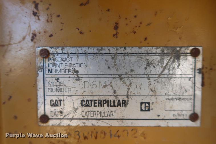 image for item DF3522 1998 Caterpillar D6M LGP dozer