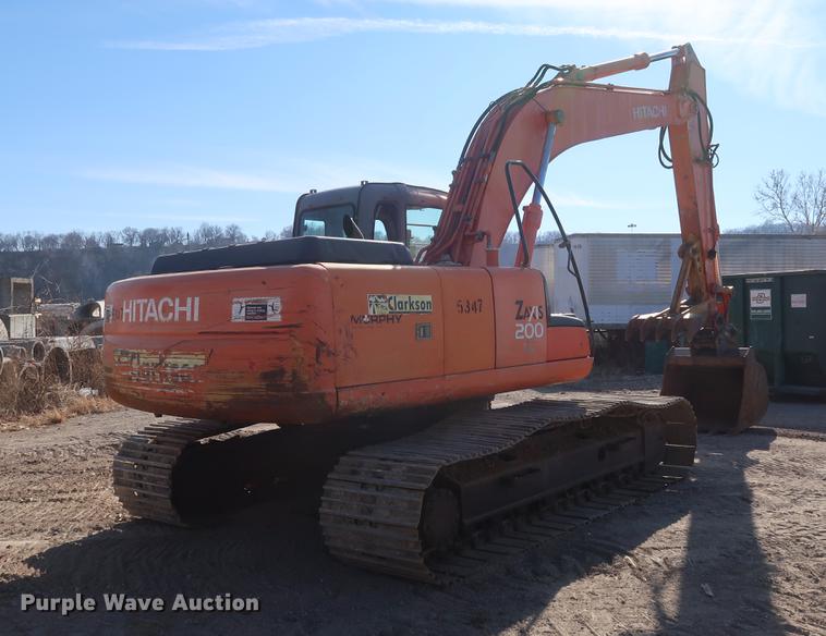 image for item DF3523 2006 Hitachi ZX200 LC excavator