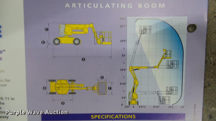 image for item DP9588 2005 Haulotte HA33JE boom lift