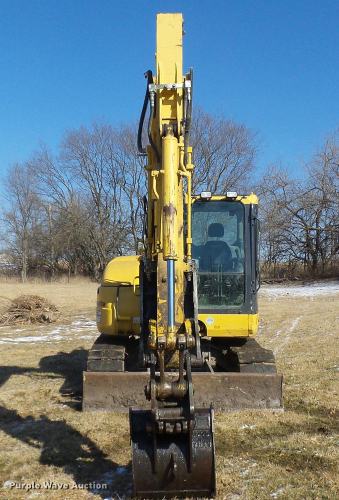 image for item DP9589 2011 Komatsu PC88MR-8 mini excavator