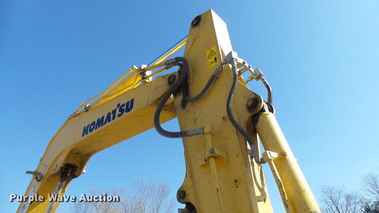 image for item DP9589 2011 Komatsu PC88MR-8 mini excavator