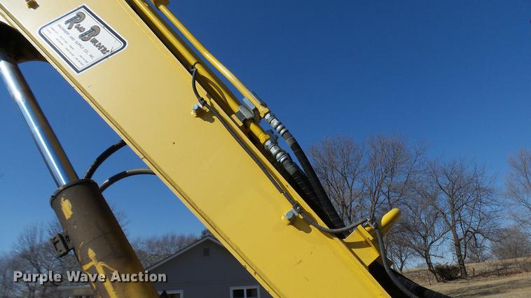 image for item DP9589 2011 Komatsu PC88MR-8 mini excavator
