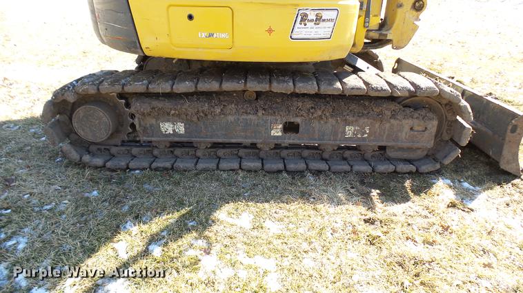 image for item DP9589 2011 Komatsu PC88MR-8 mini excavator