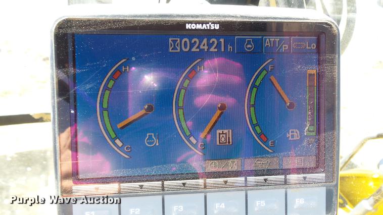 image for item DP9589 2011 Komatsu PC88MR-8 mini excavator