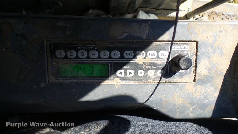 image for item DP9589 2011 Komatsu PC88MR-8 mini excavator