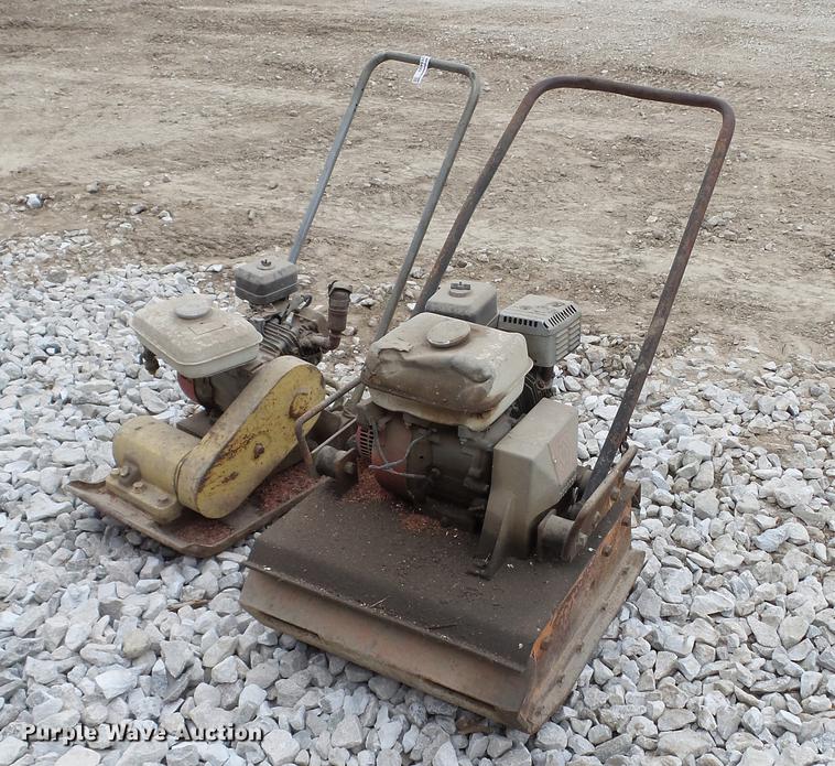 image for item DT9492 (2) plate compactors