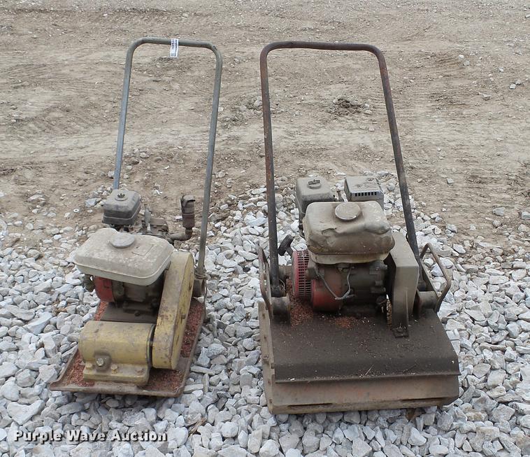 image for item DT9492 (2) plate compactors