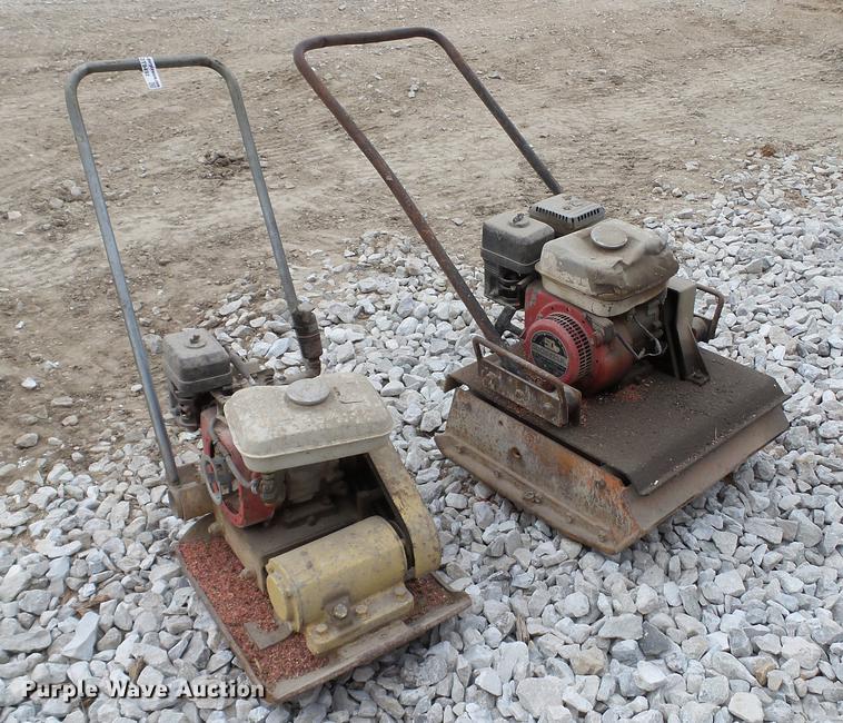 image for item DT9492 (2) plate compactors