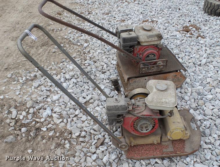 image for item DT9492 (2) plate compactors