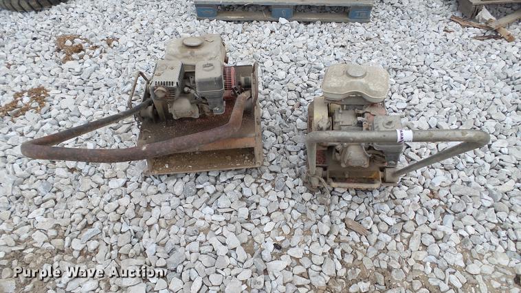 image for item DT9492 (2) plate compactors