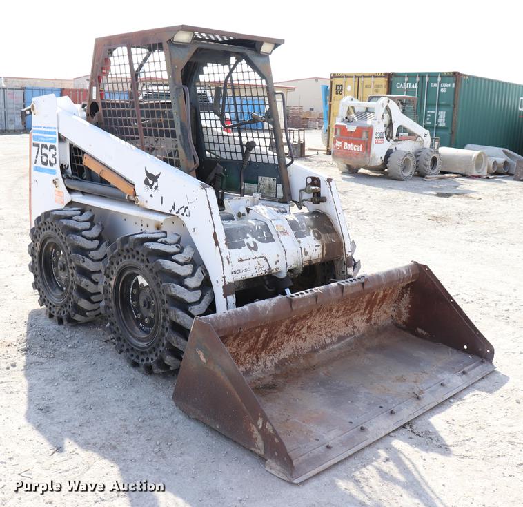 image for item EC9481 1998 Bobcat 763 skid steer