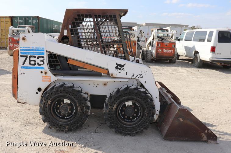image for item EC9481 1998 Bobcat 763 skid steer