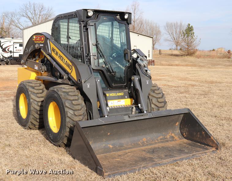 image for item EC9483 2017 New Holland L230 skid steer