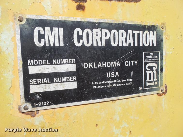 image for item EI9535 1997 CMI RS-500 reclaimer