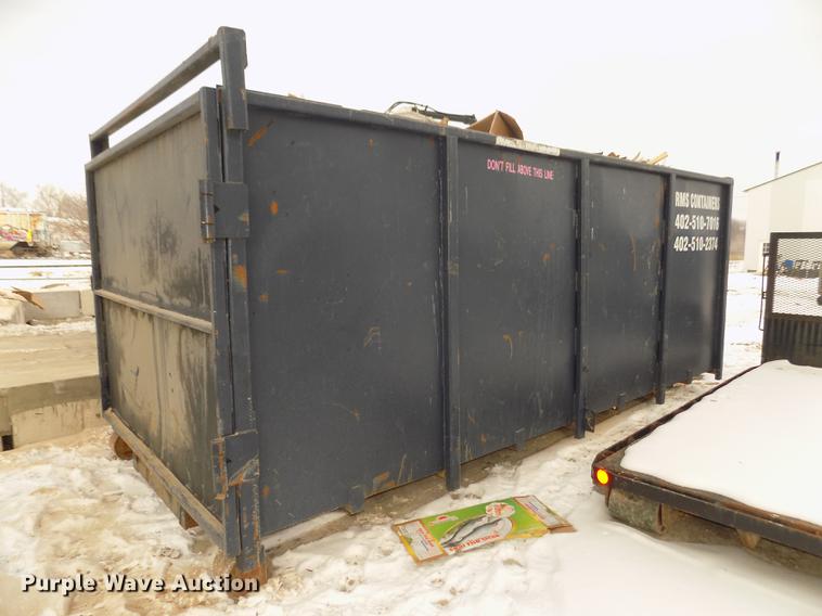 image for item G1027 Roll off container