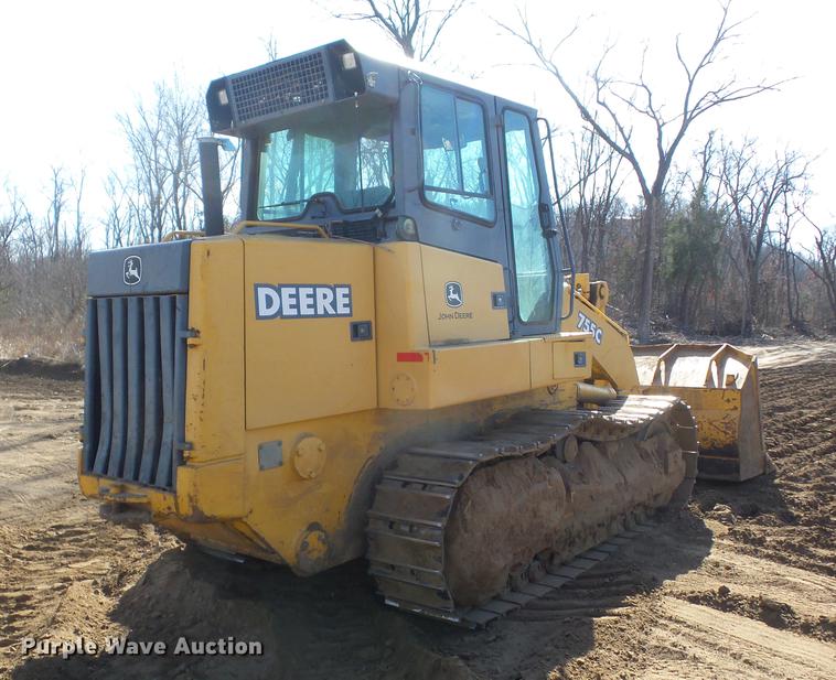 image for item J8538 2002 John Deere 755C track loader