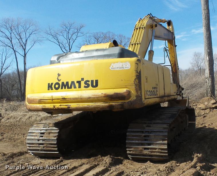 image for item K6282 1997 Komatsu PC200LC-6LE excavator
