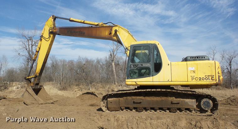 image for item K6282 1997 Komatsu PC200LC-6LE excavator
