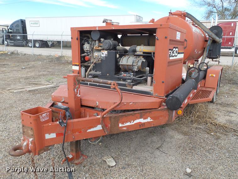 2008 Ditch Witch FX30 vacuum trailer in Midland, TX Item