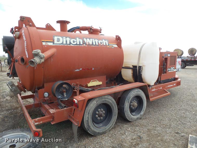 2008 Ditch Witch FX30 vacuum trailer in Midland, TX Item