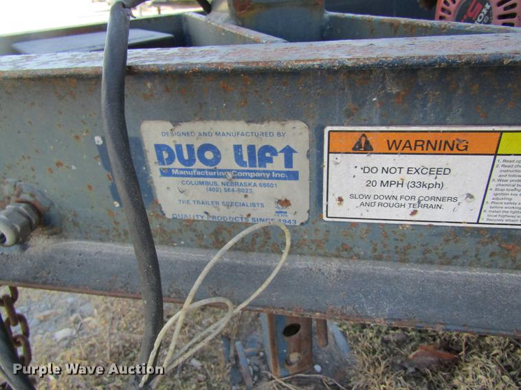 image for item DB5945 Duo Lift tank trailer