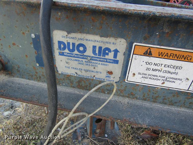 image for item DB5945 Duo Lift tank trailer