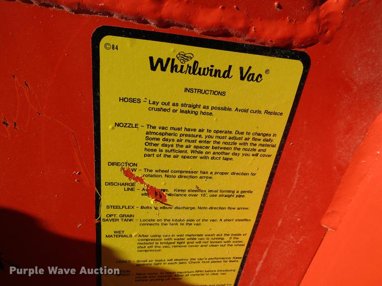 image for item DB5948 Dunrite grain vacuum