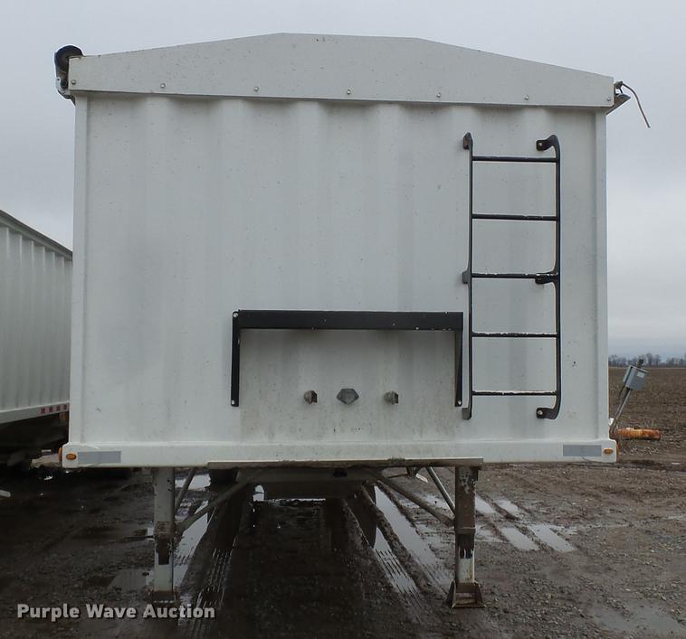 image for item DB7202 2008 Manac double hopper bottom grain trailer